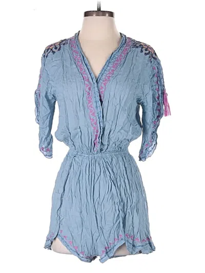 Pre-owned Unbranded Romper In Blue