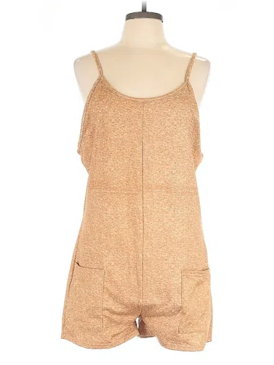 Pre-owned Unbranded Romper In Brown