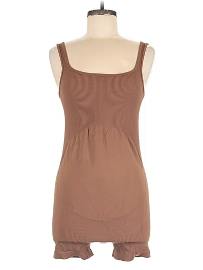 Pre-owned Unbranded Romper In Brown