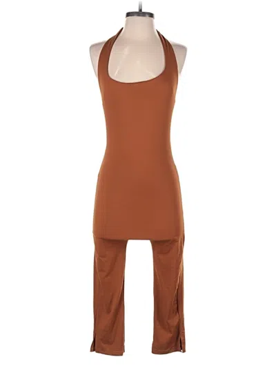 Pre-owned Unbranded Romper In Brown
