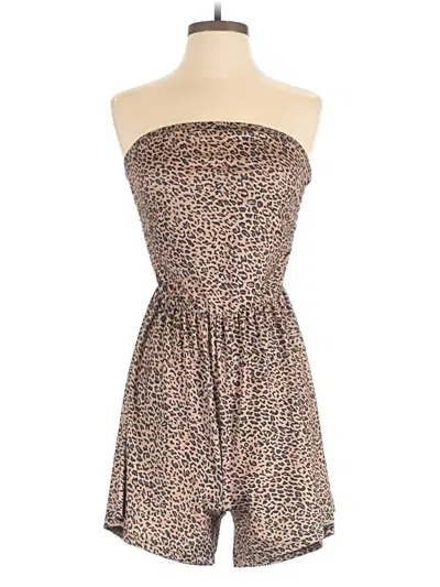 Pre-owned Unbranded Romper In Brown