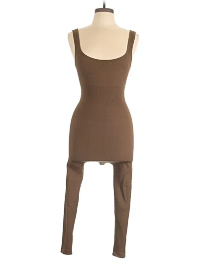 Pre-owned Unbranded Romper In Brown