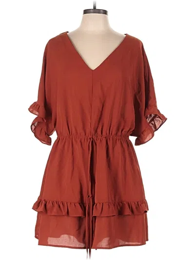 Pre-owned Unbranded Romper In Brown