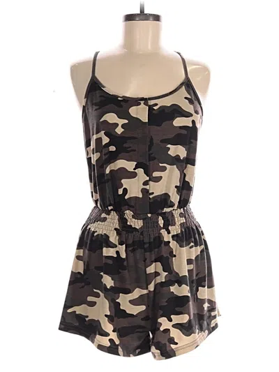 Pre-owned Unbranded Romper In Brown