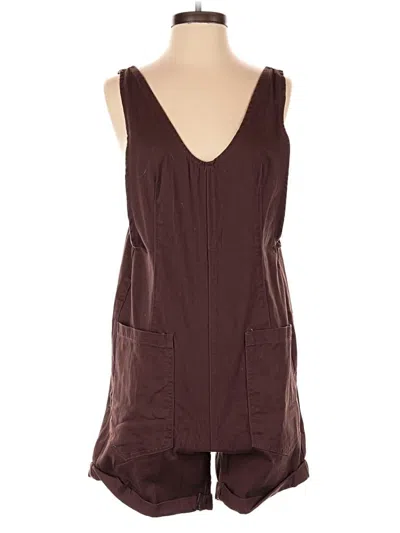 Pre-owned Unbranded Romper In Brown