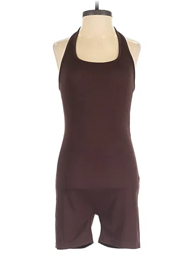 Pre-owned Unbranded Romper In Brown