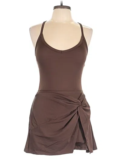 Pre-owned Unbranded Romper In Brown