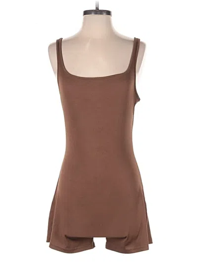 Pre-owned Unbranded Romper In Brown
