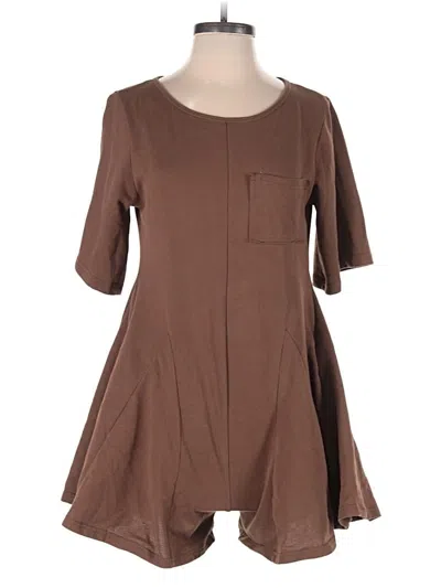 Pre-owned Unbranded Romper In Brown