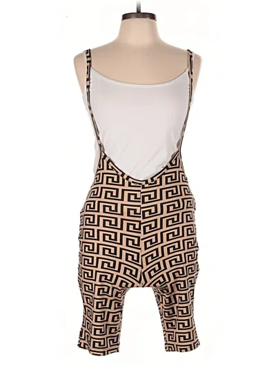 Pre-owned Unbranded Romper In Brown