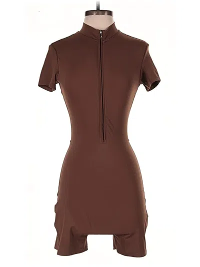 Pre-owned Unbranded Romper In Brown