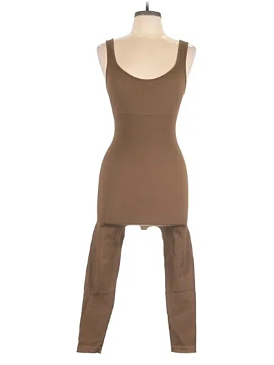 Pre-owned Unbranded Romper In Brown