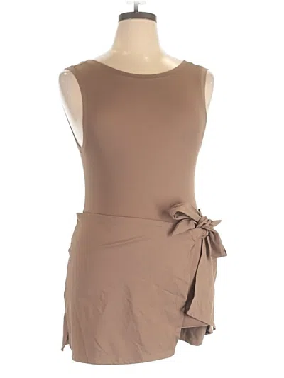 Pre-owned Unbranded Romper In Brown