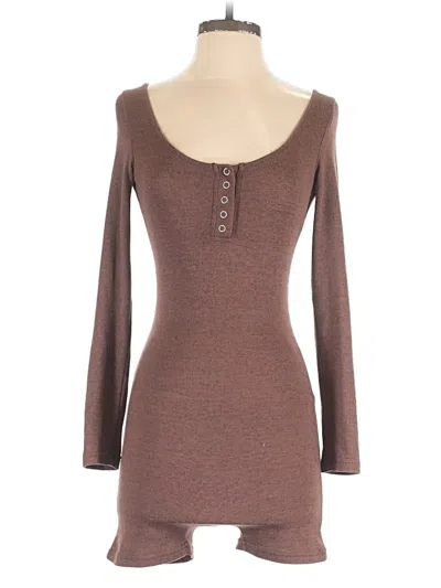 Pre-owned Unbranded Romper In Brown