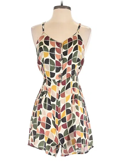 Pre-owned Unbranded Romper In Brown