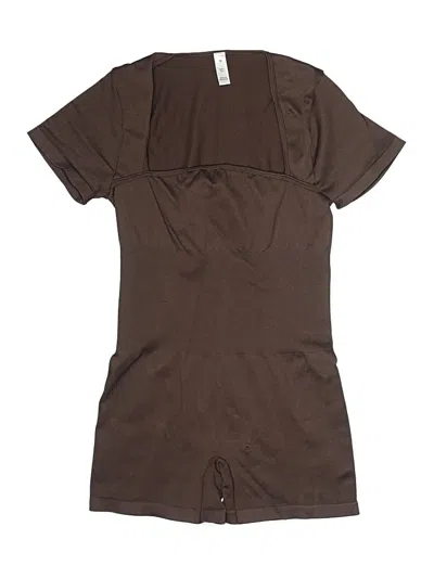 Pre-owned Unbranded Romper In Brown