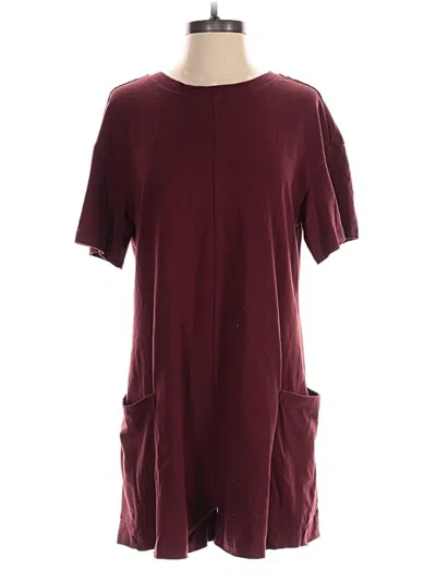Pre-owned Unbranded Romper In Burgundy