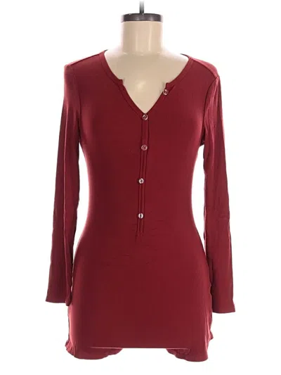Pre-owned Unbranded Romper In Burgundy