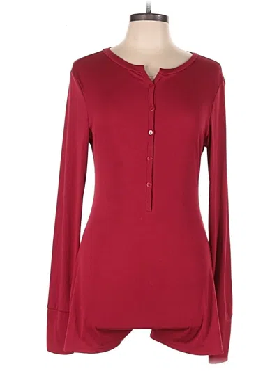 Pre-owned Unbranded Romper In Burgundy