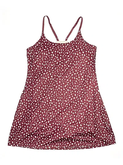 Pre-owned Unbranded Romper In Burgundy