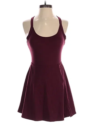 Pre-owned Unbranded Romper In Burgundy