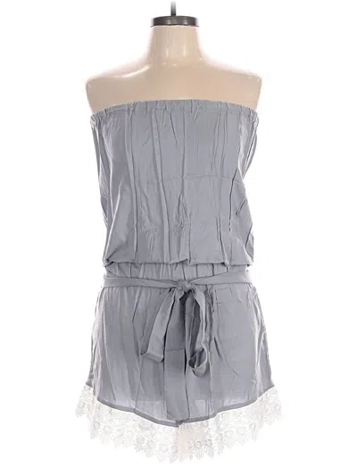 Pre-owned Unbranded Romper In Gray