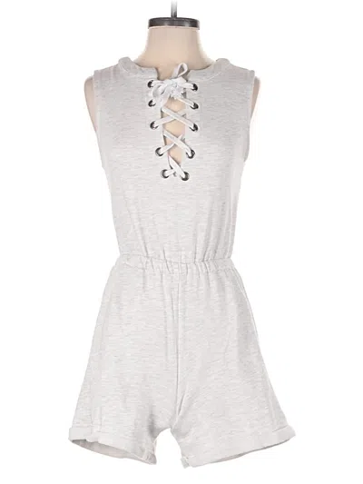 Pre-owned Unbranded Romper In Gray