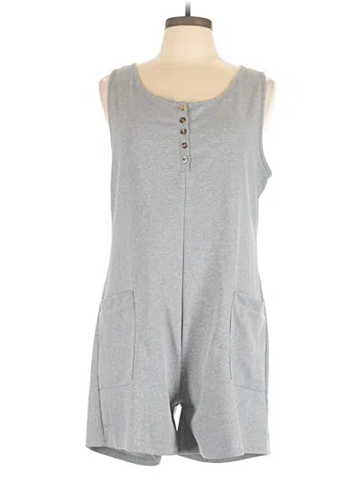 Pre-owned Unbranded Romper In Gray