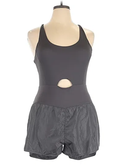 Pre-owned Unbranded Romper In Gray