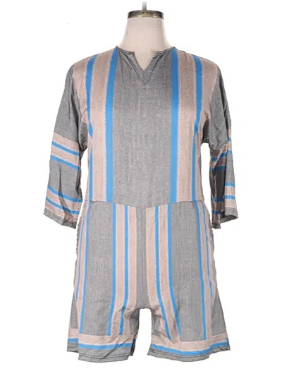 Pre-owned Unbranded Romper In Gray
