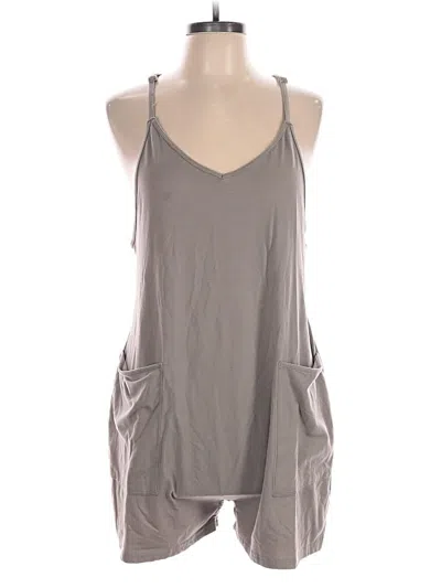Pre-owned Unbranded Romper In Gray