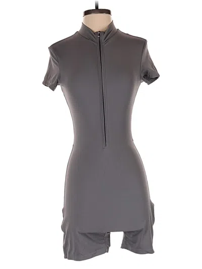 Pre-owned Unbranded Romper In Gray