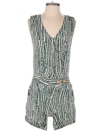 Pre-owned Unbranded Romper In Green