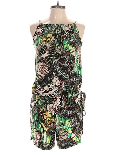 Pre-owned Unbranded Romper In Green