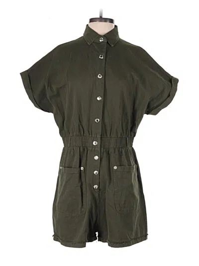 Pre-owned Unbranded Romper In Green