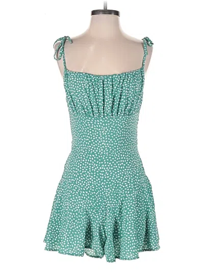 Pre-owned Unbranded Romper In Green