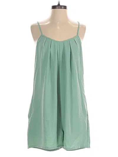 Pre-owned Unbranded Romper In Green