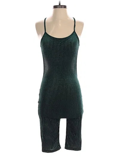 Pre-owned Unbranded Romper In Green