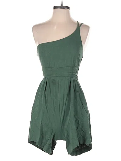 Pre-owned Unbranded Romper In Green