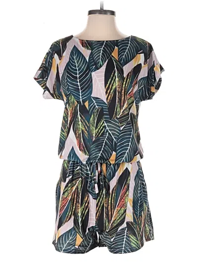 Pre-owned Unbranded Romper In Green