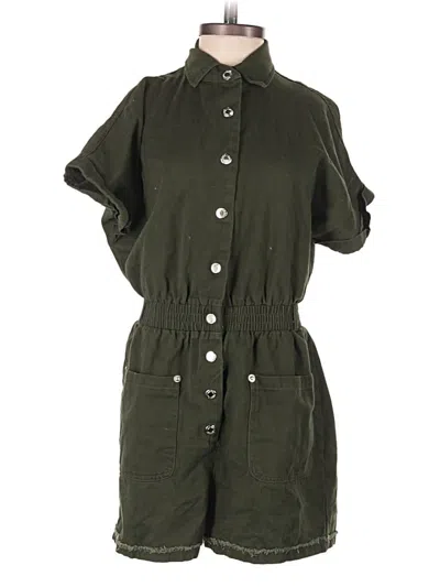 Pre-owned Unbranded Romper In Green