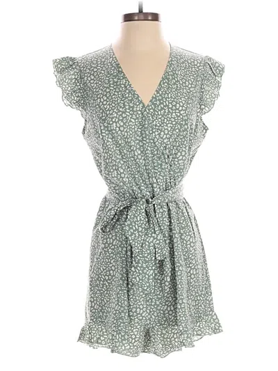 Pre-owned Unbranded Romper In Green