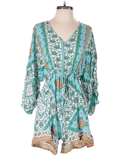 Pre-owned Unbranded Romper In Green