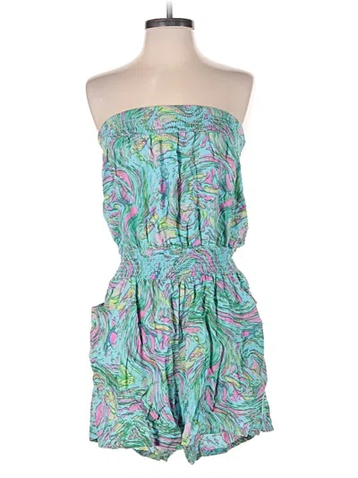 Pre-owned Unbranded Romper In Green