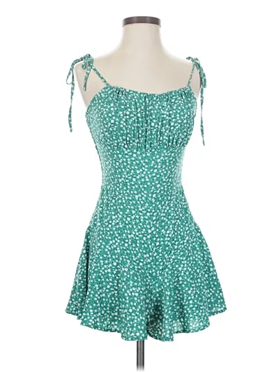 Pre-owned Unbranded Romper In Green