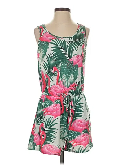 Pre-owned Unbranded Romper In Green