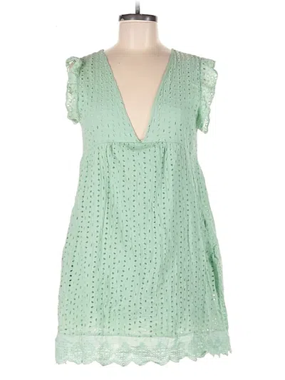 Pre-owned Unbranded Romper In Green