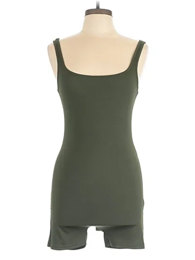 Pre-owned Unbranded Romper In Green