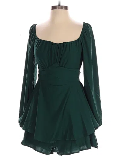 Pre-owned Unbranded Romper In Green