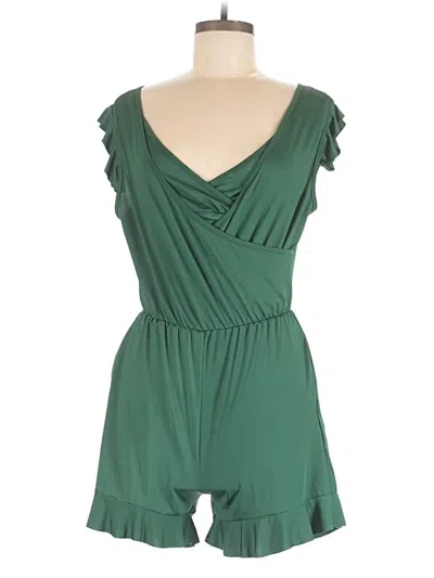 Pre-owned Unbranded Romper In Green